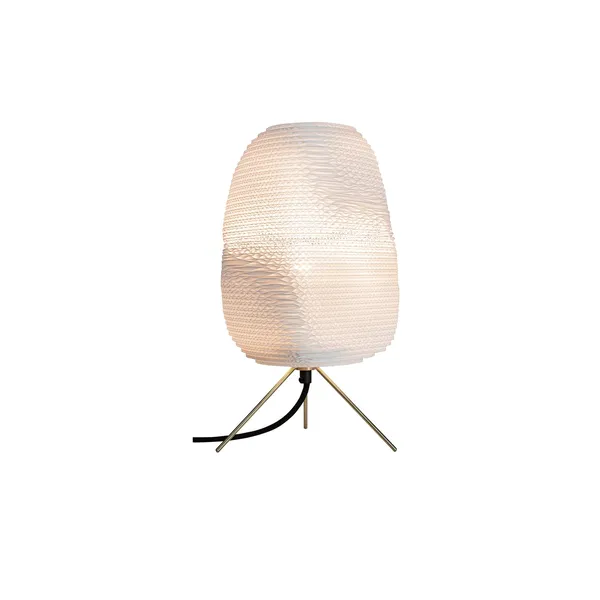 Scraplight Ebey Table Lamp White