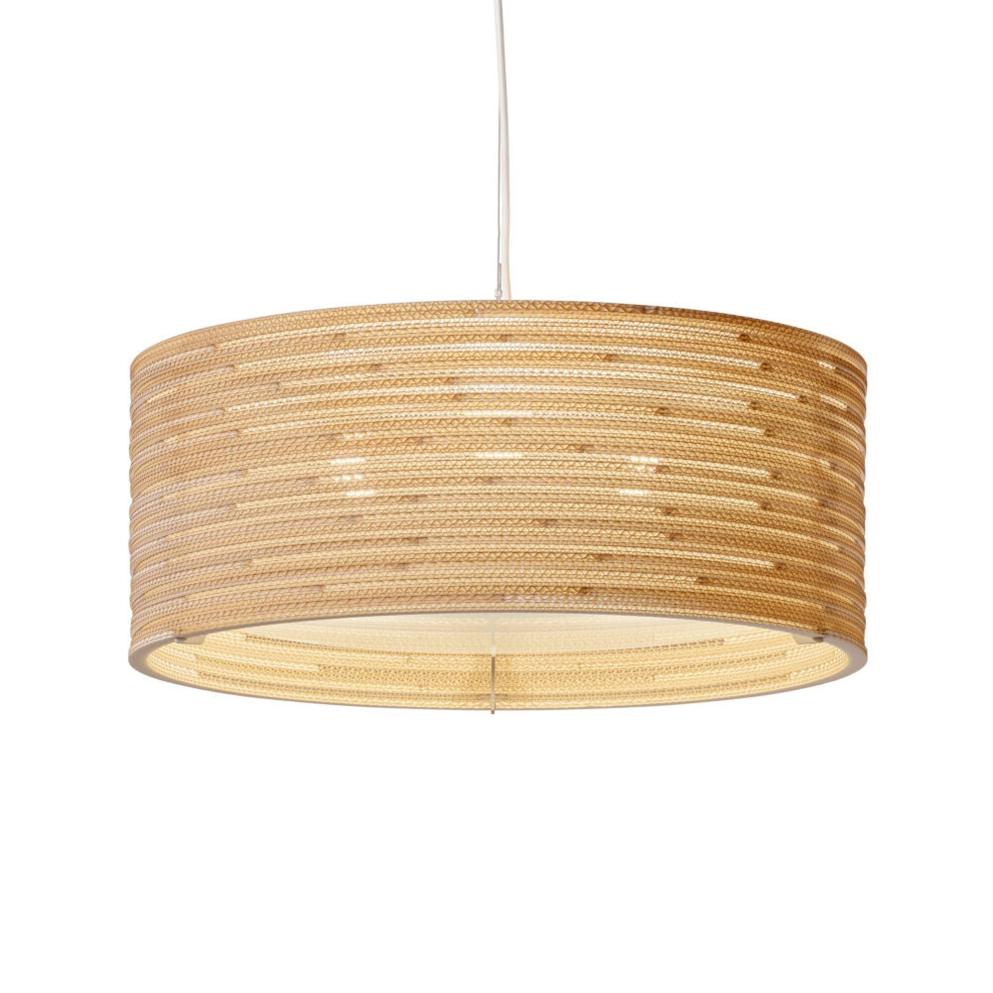 Scraplights Frame Drum 24 Pendel Blonde