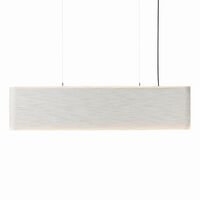 Linear Hewn 48/12 Dual Circuit Pendant White
