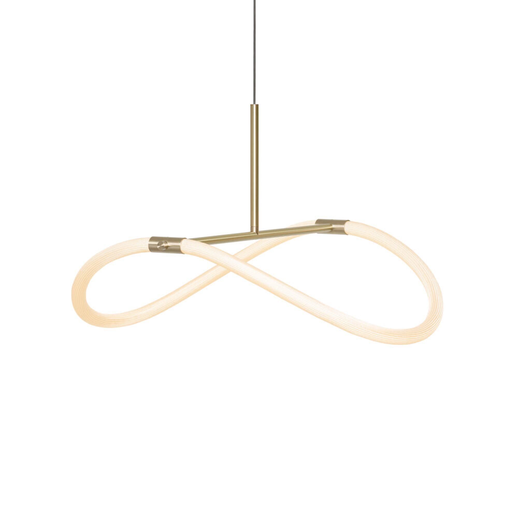 Levity HALO 215 Taklampe Messing