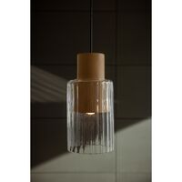 Barro Pendant Natural/ Clear