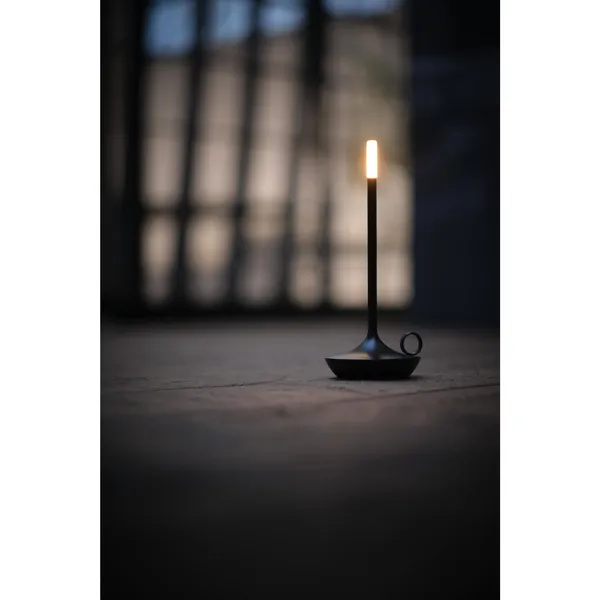 Wick Transportable Lamp Black