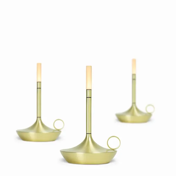 Wick S Draagbare Lamp Messing
