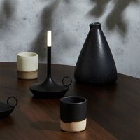 Wick S Bærbar Lampe Sort