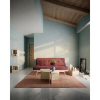 Combine Side Table Set Clear Lacquered Pine
