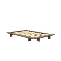 Japan Bettgestell 120x200 Johannisbrotbraun