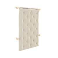Hooked Mattress With Brackets 135x200 Raw/510 Ivory