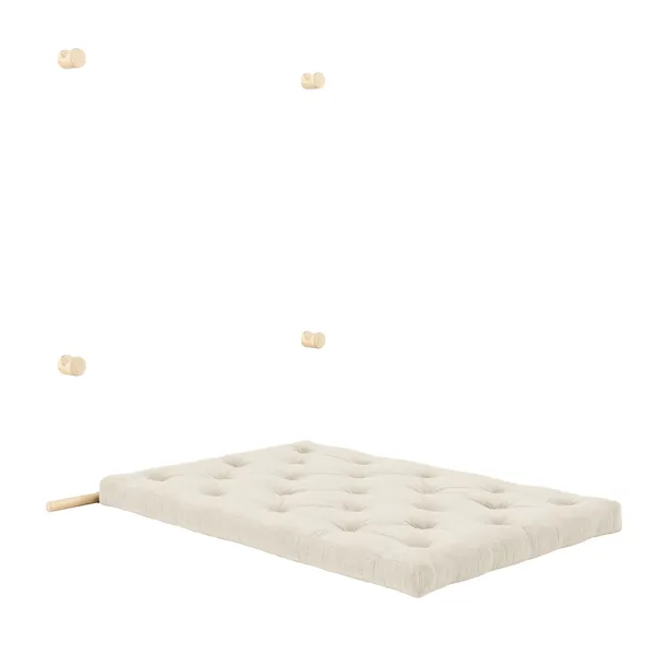 Hooked Mattress With Brackets 135x200 Raw/510 Ivory