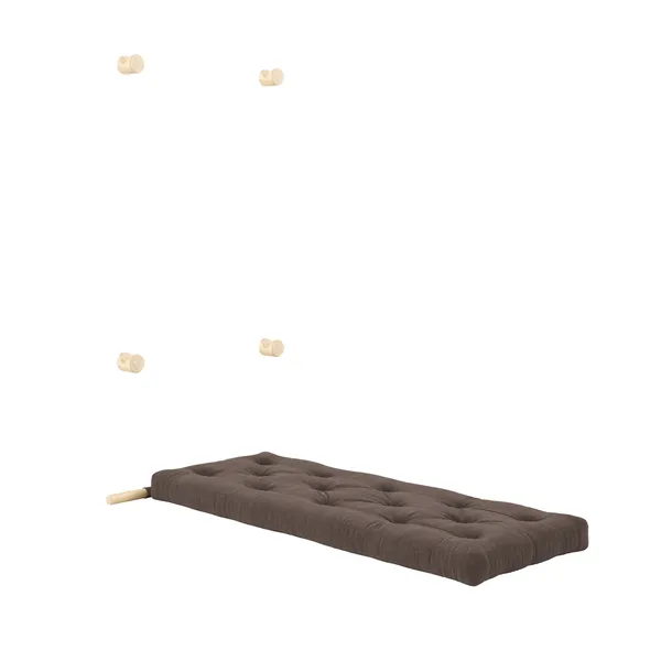 Materasso con ganci e staffe 75x200 Raw/519 Chocolate
