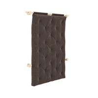haakmatras met beugels 135x200 Raw/519 Chocolade