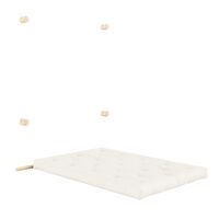 haakmatras met beugels 135x200 Raw/701 Natural