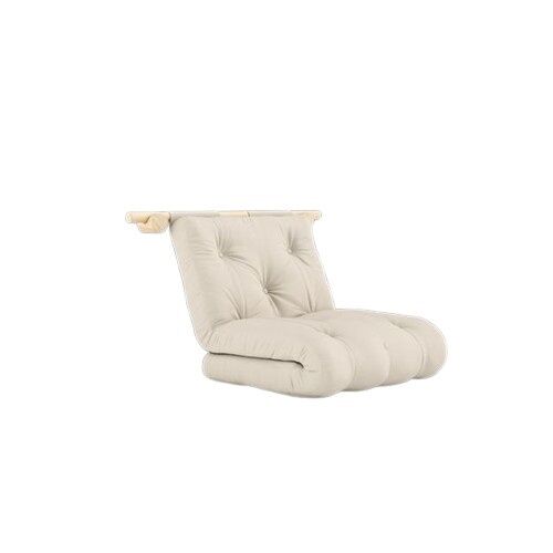 Hooked Madras Med Beslag 75x200 Raw/747 Beige