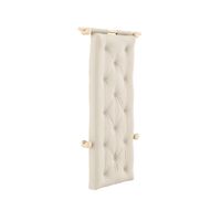 Hooked Madrass Med Konsoler 75x200 Rå/747 Beige