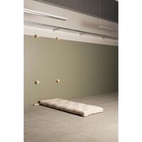Hooked Madrass Med Konsoler 75x200 Rå/747 Beige