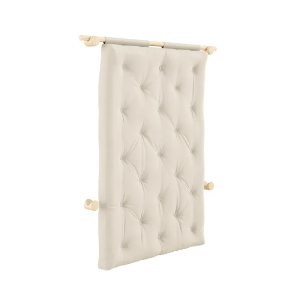 Hooked Mattress With Brackets 135x200 Raw/747 Beige