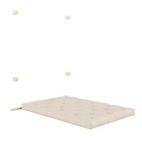 Hooked Mattress With Brackets 135x200 Raw/747 Beige