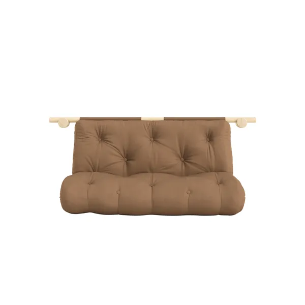 Hooked Mattress With Brackets 135x200 Raw/755 Mocca