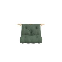 Hooked Mattress With Brackets 75x200 Raw/756 Olive Green
