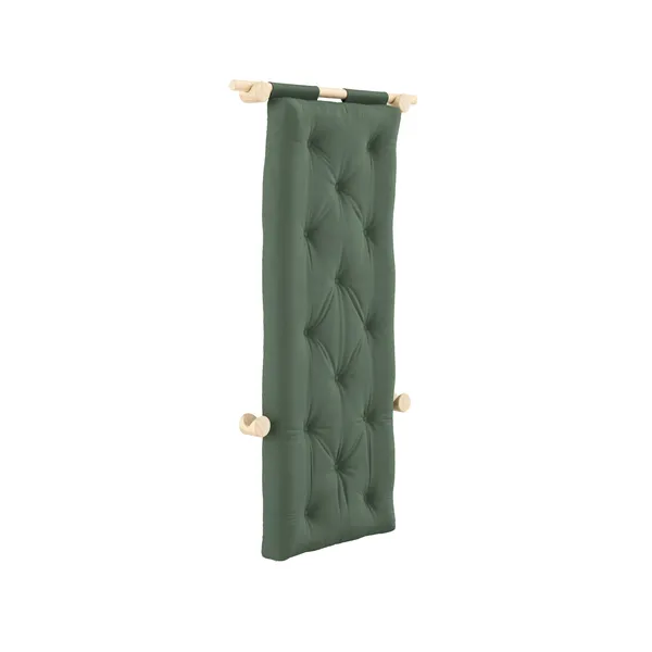 Hooked Mattress With Brackets 75x200 Raw/756 Olive Green