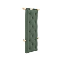 Hooked Mattress With Brackets 75x200 Raw/756 Olive Green
