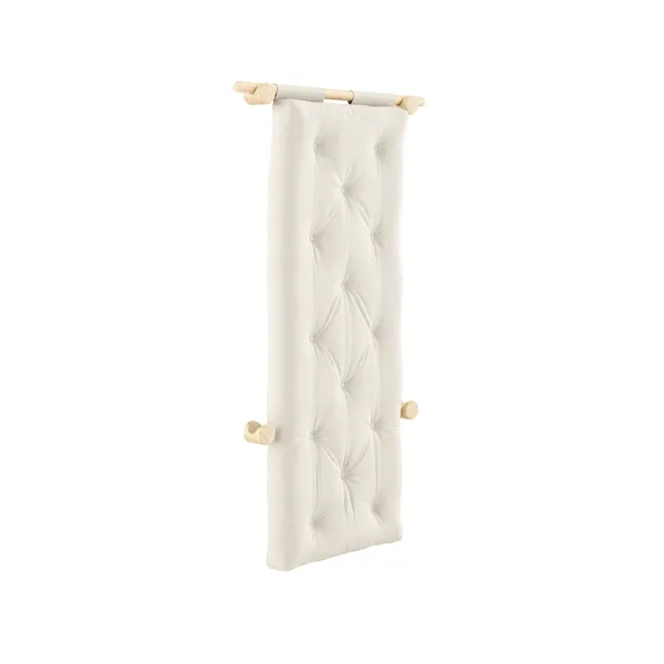 Hooked Mattress With Brackets 75x200 Raw/914 Linen