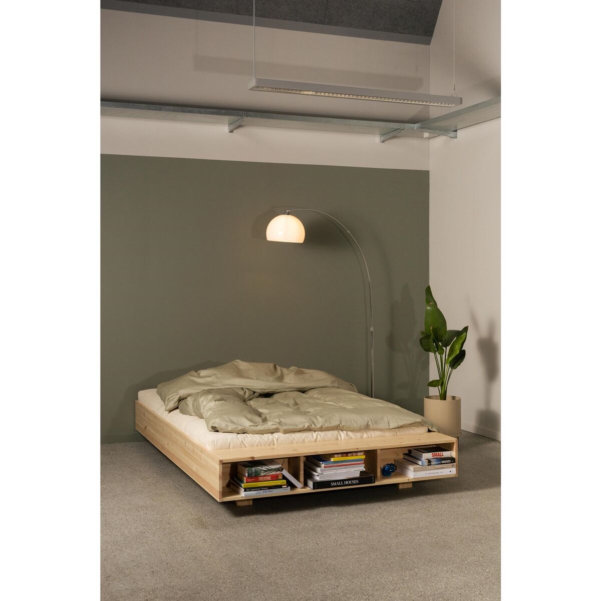 Merge Bed Frame 140x200 Raw