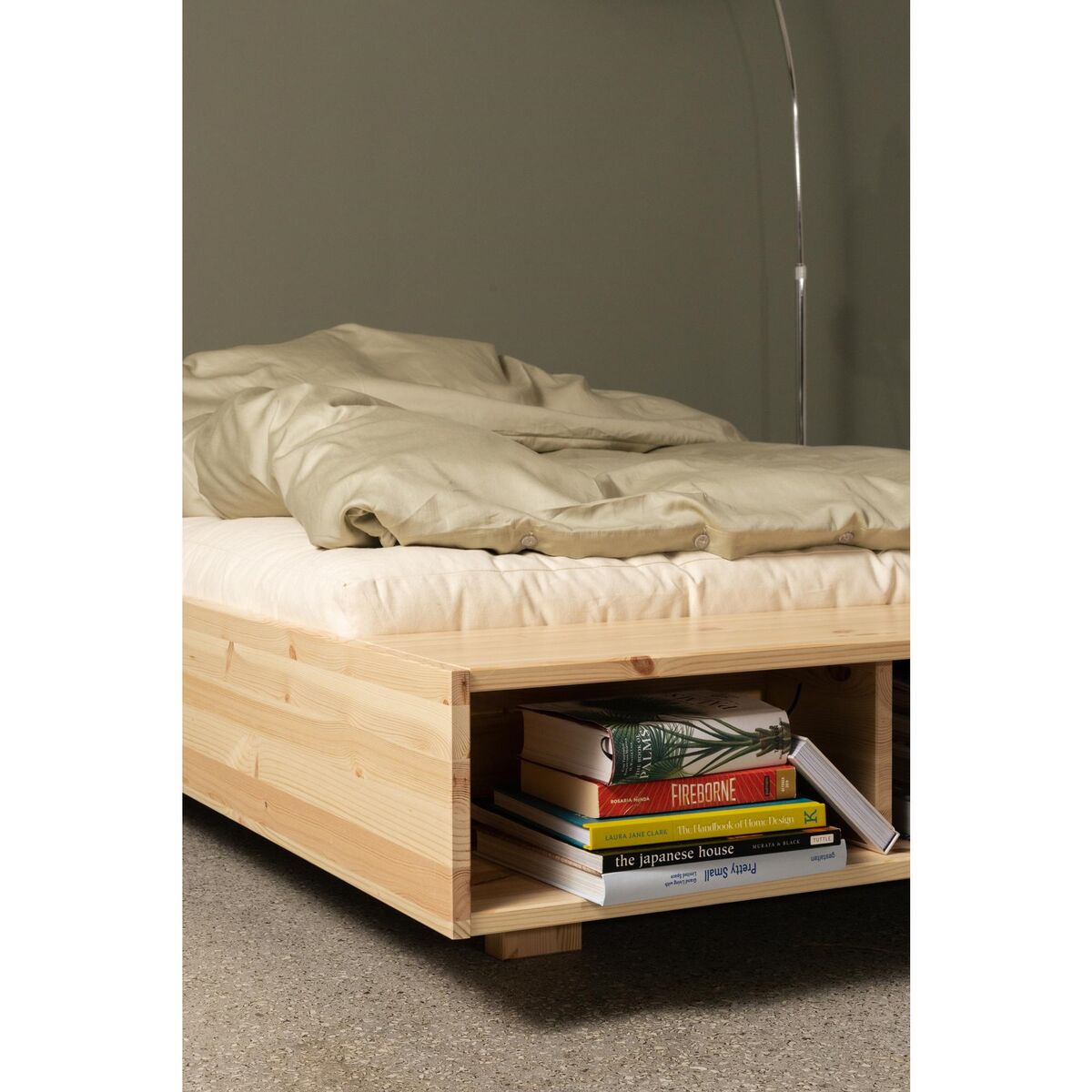 Merge Bed Frame 140x200 Raw