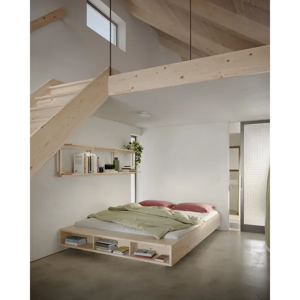 Merge Bed Frame 140x200 Raw