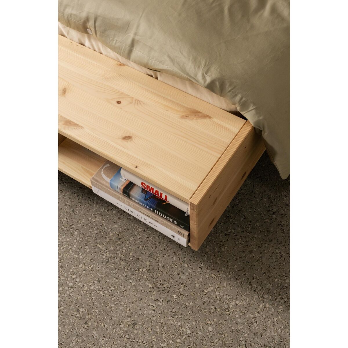 Cadre de Lit Merge 160x200 Brut
