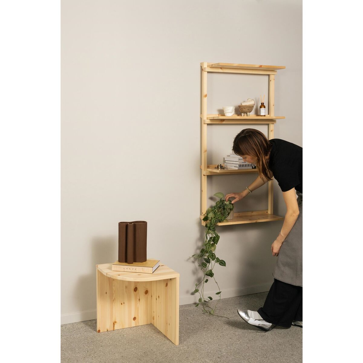 Groove Schmalregalsystem Rohmaterial