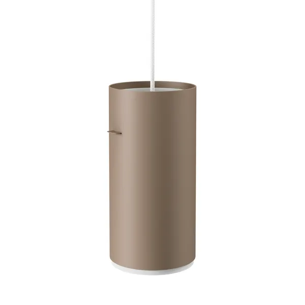 Buisvormige Hanglamp, Groot, Grijs