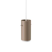 Tube Pendant Small Warm Gray