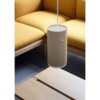 Tube Pendant Small Warm Gray