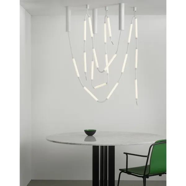 Reb 5 Plafondlamp Wit