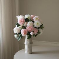 Peony Bouquet Multi Colored
