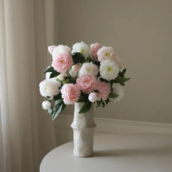 Peony Bouquet Multi Colored