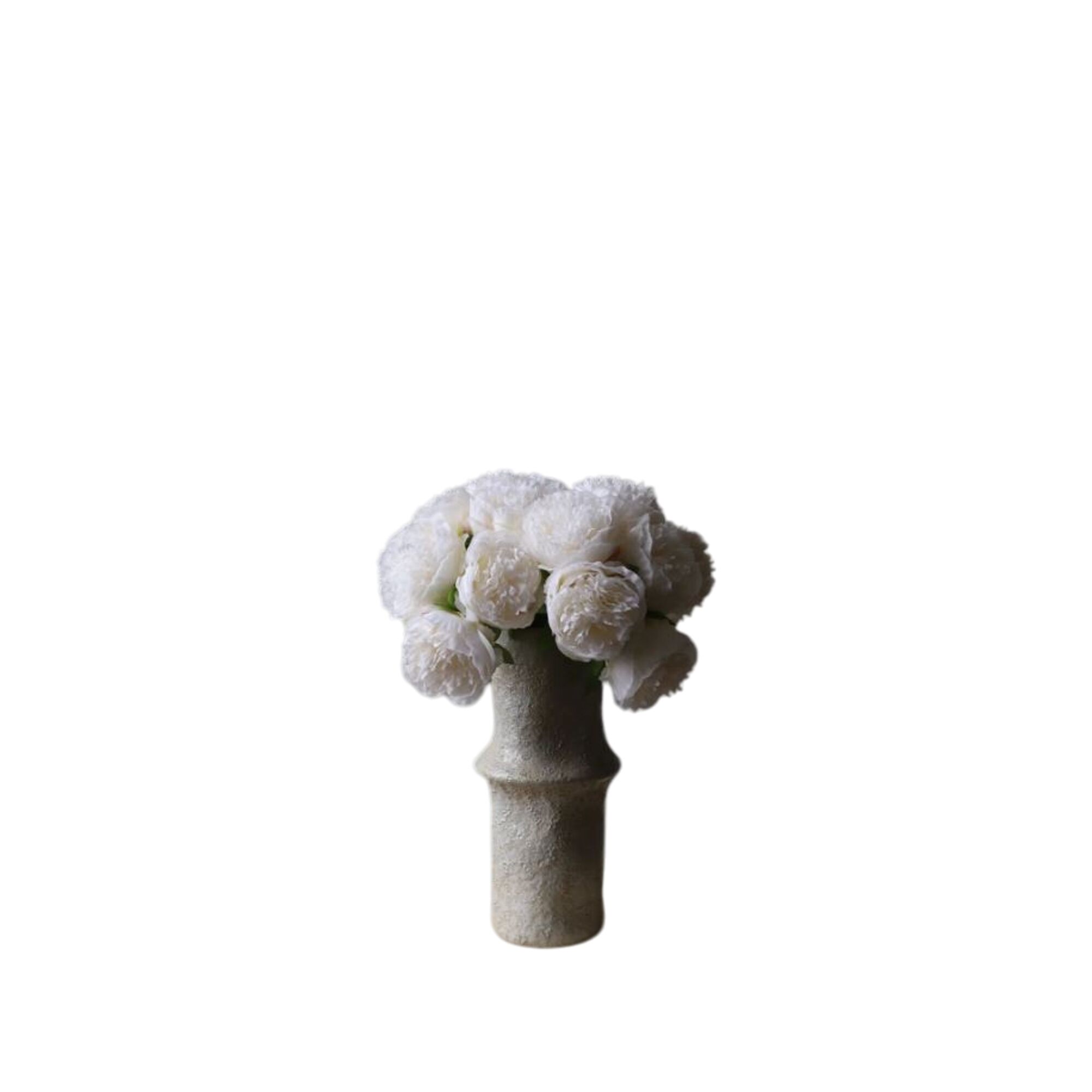 Bouquet de Mini Pivoines Blanc Grand
