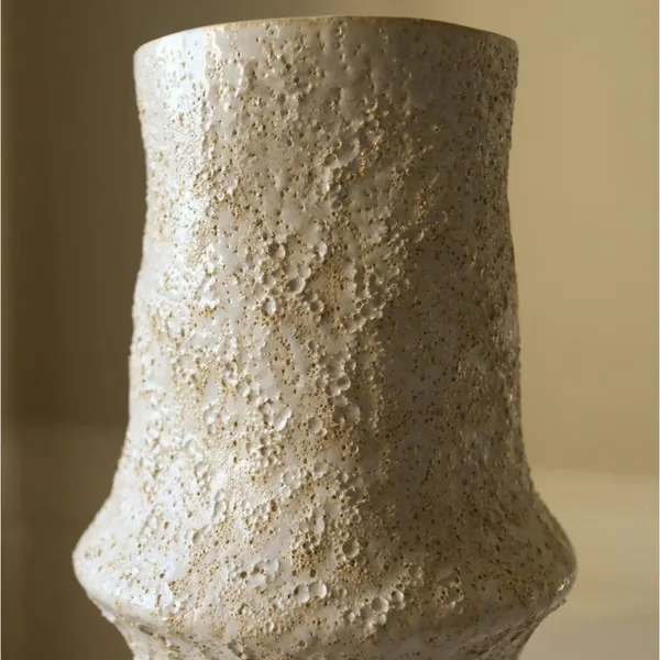 Ceramic Earth Vase Large Gray