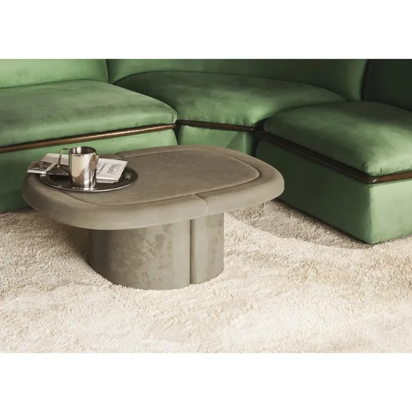 Alder Coffee Table Oval Sand