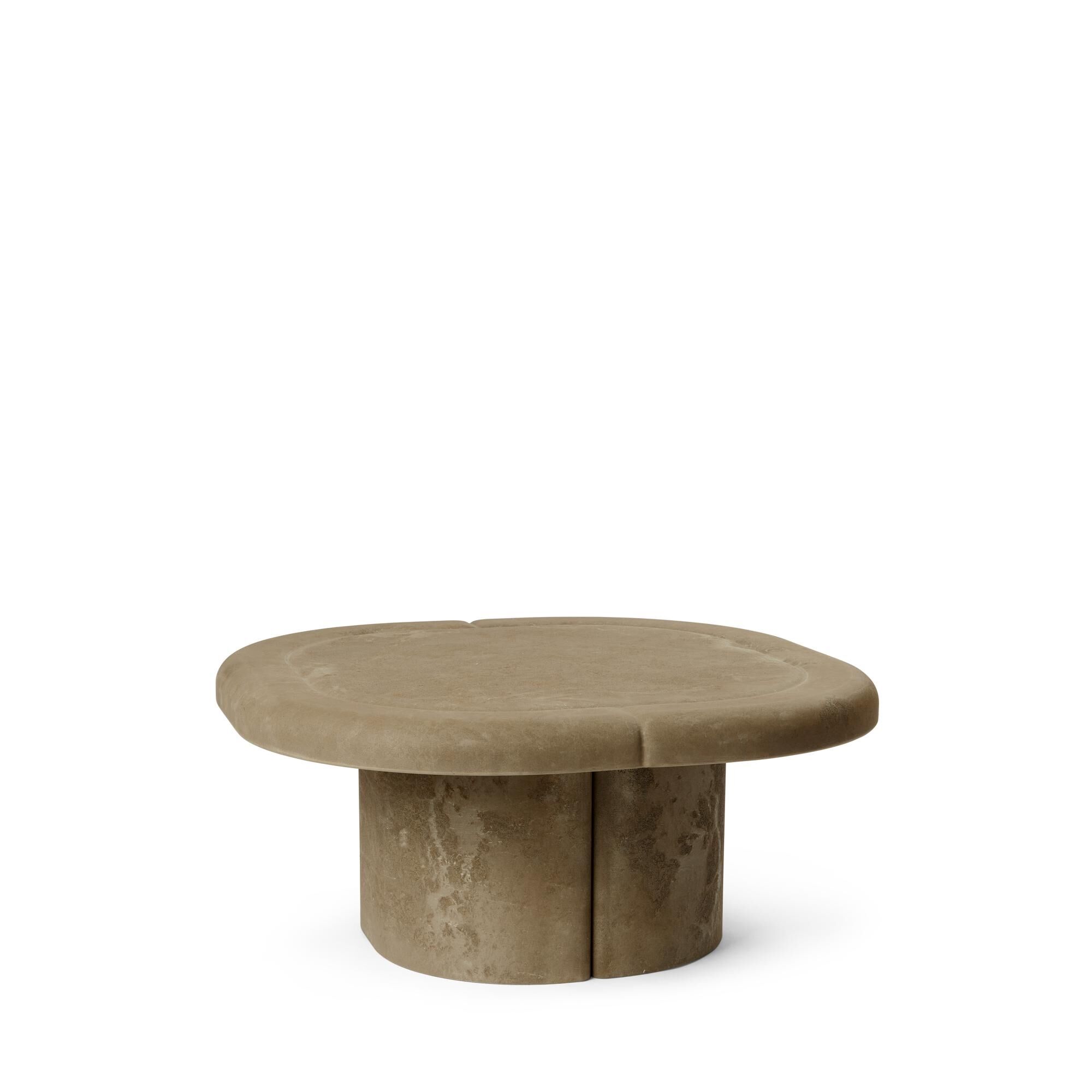 Alder Sofabord Square Earth Grey