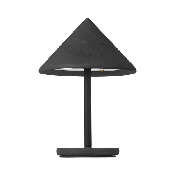 Terra Tragbare Lampe Kaffeeabfall Schwarz
