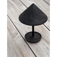 Terra Tragbare Lampe Kaffeeabfall Schwarz