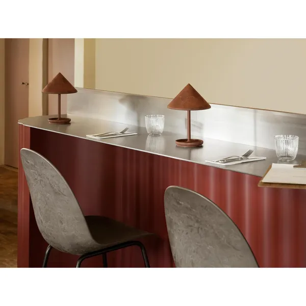 Terra Tragbare Lampe Kaffeeabfall Schwarz