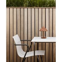 Terra Tragbare Lampe Kaffeeabfall Rostrot