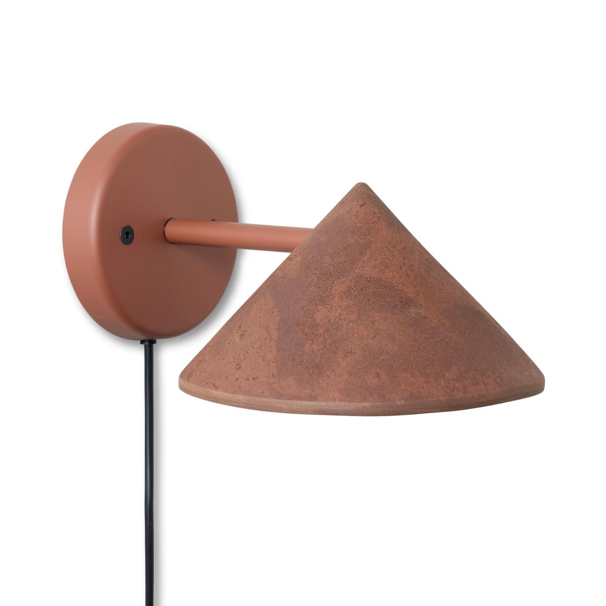 Terra V&auml;gglampa Coffee Waste Light Rostr&ouml;d