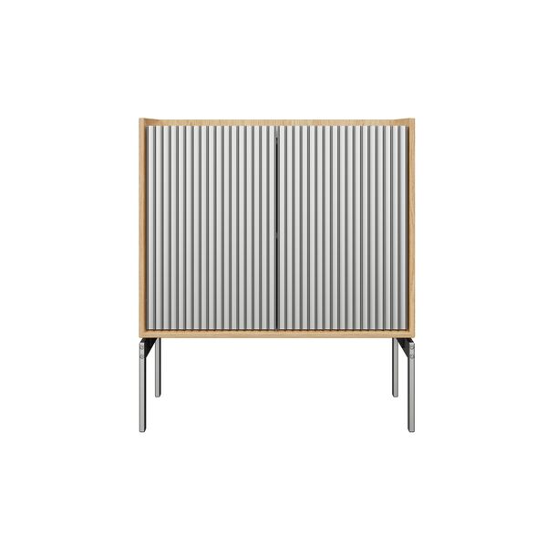 675 H2 Mobiletto Rovere Chiaro/Marmo