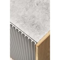 675 H2 Cabinet Light Oak/Marble