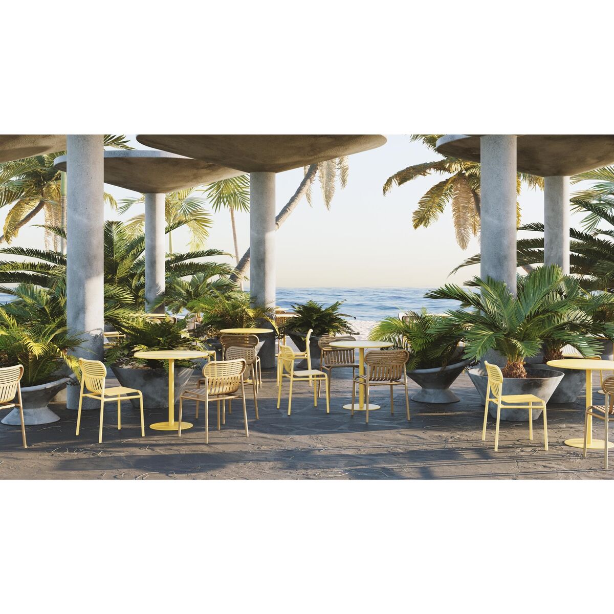 WEEK-END Dining Chair Maroon