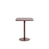 WEEK-END Café Table Maroon