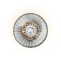 New Wave Optic Wandlampe Rauch